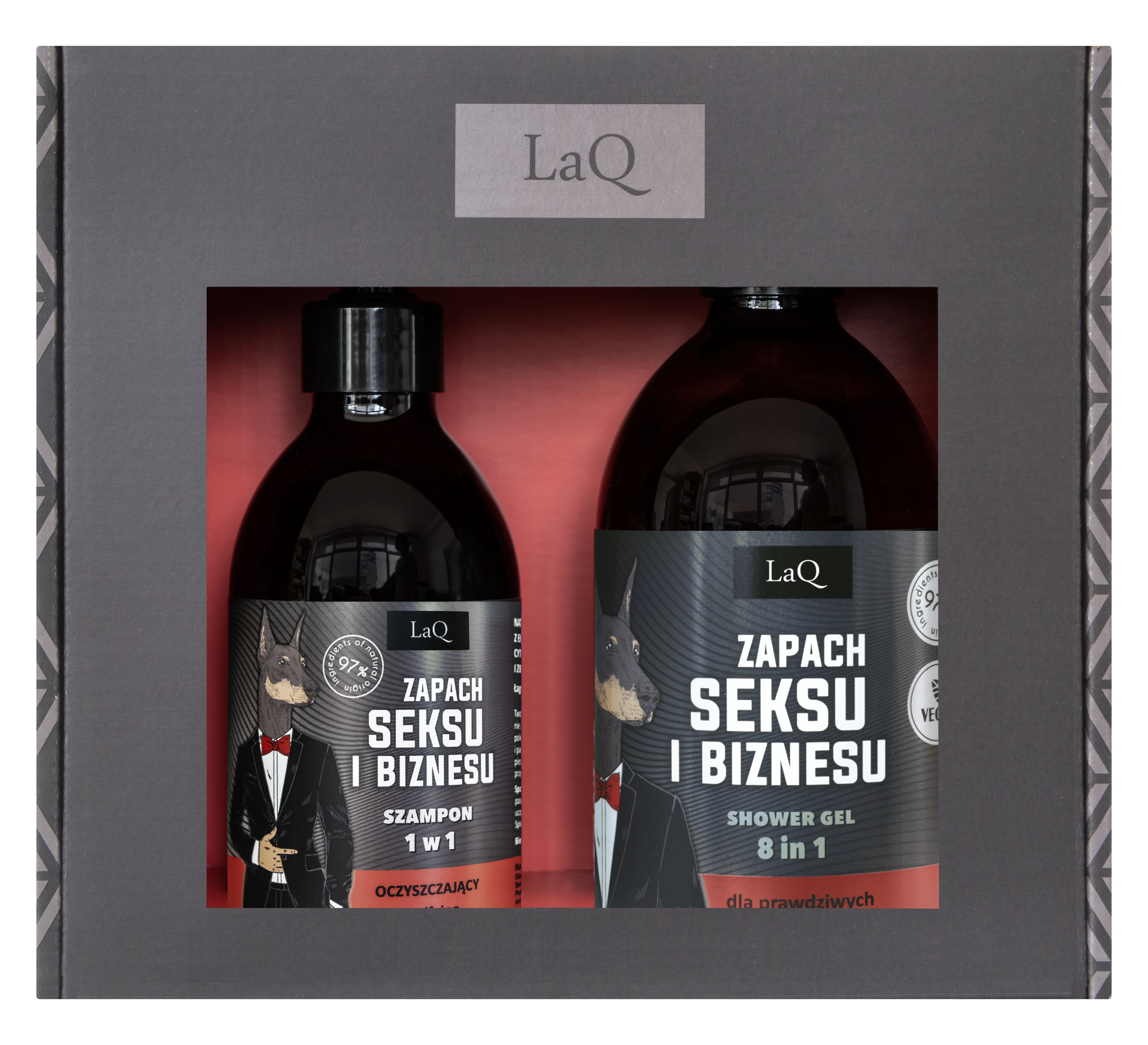 Zapach seksu i biznesu - żel pod prysznic + szampon